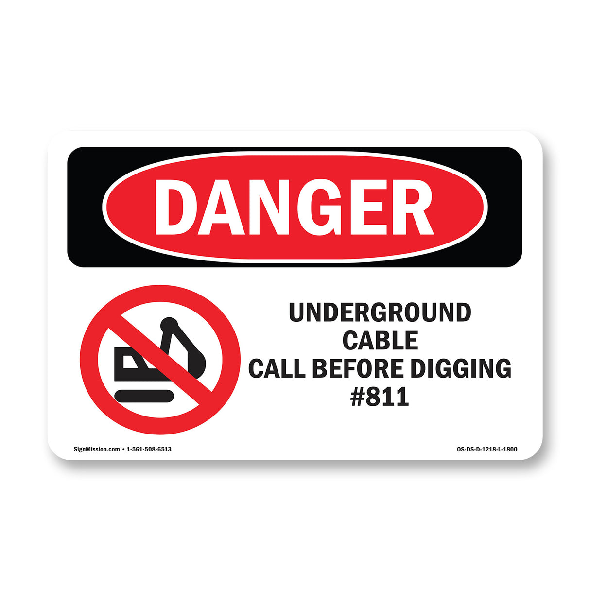 Underground Cable Call Before Digging #811