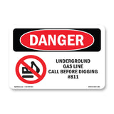 Underground Gas Line Call #811