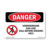 Underground Gas Line Call #811