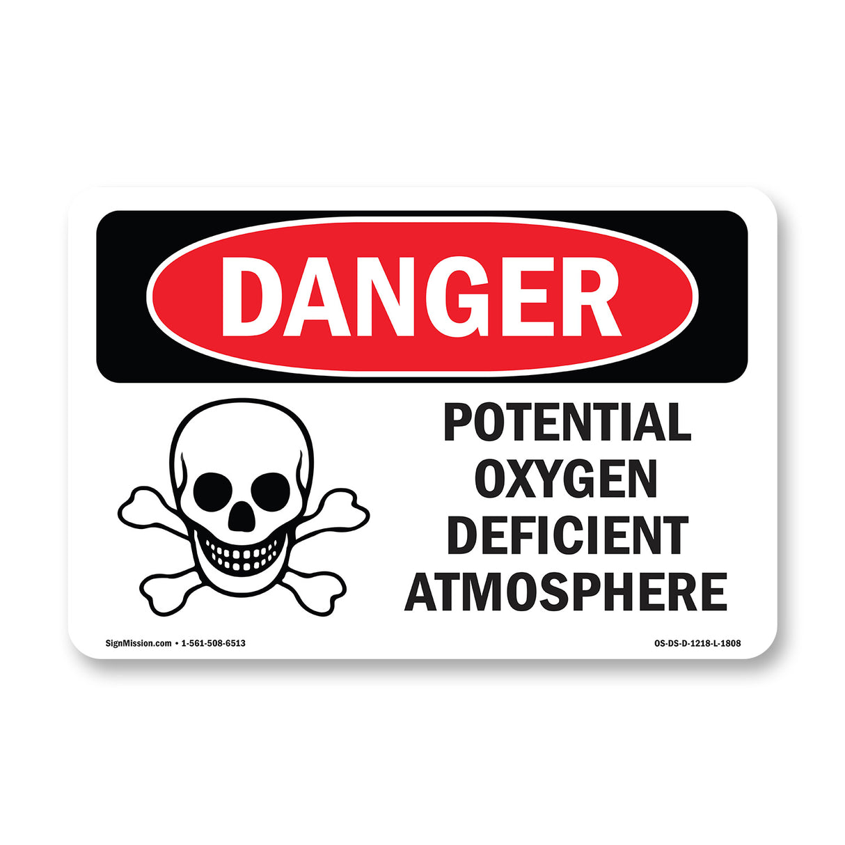 Potential Oxygen Deficient Atmosphere