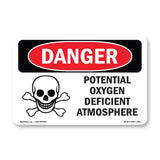 Potential Oxygen Deficient Atmosphere