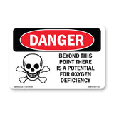 Oxygen Deficiency Beyond This Point