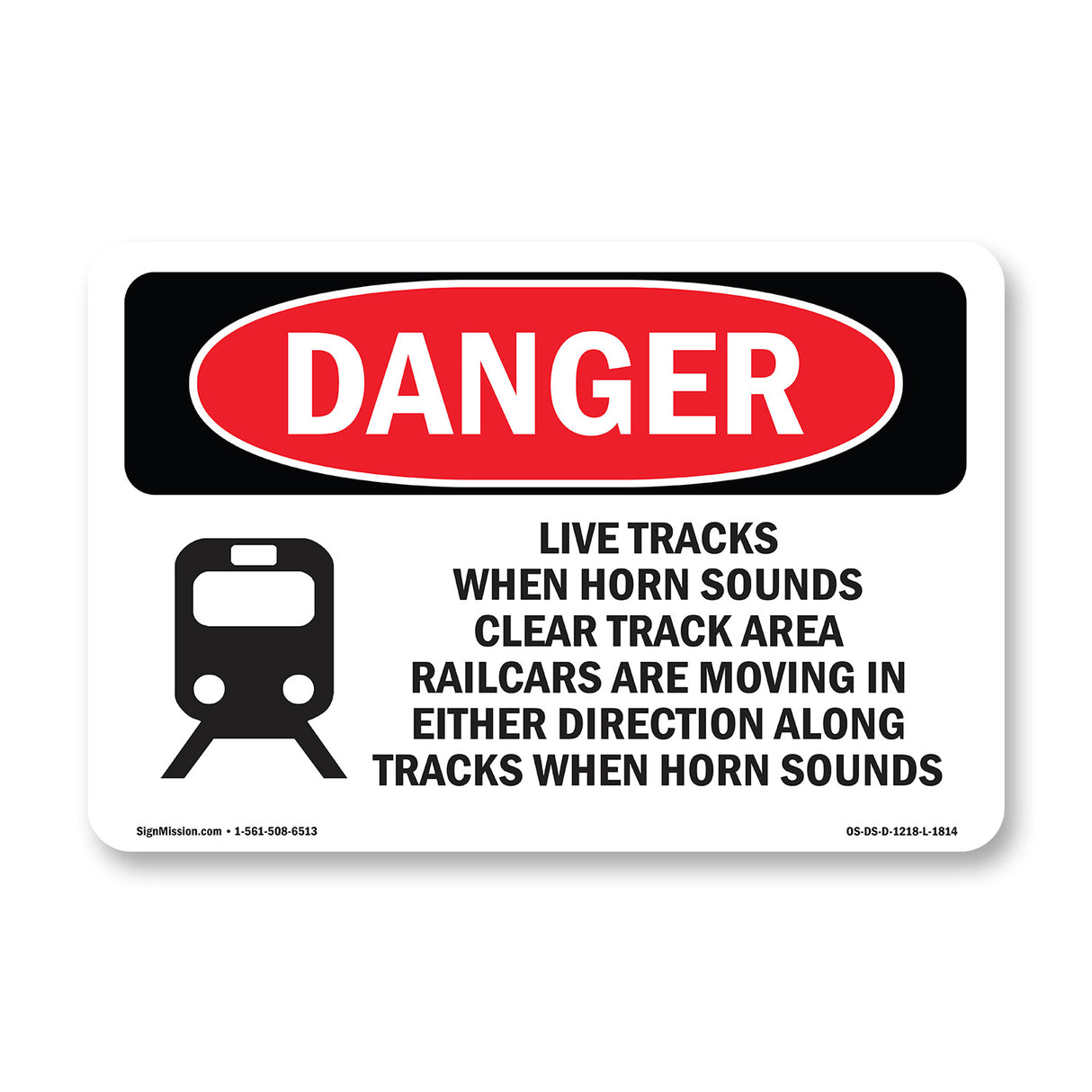 Live Tracks Horn Sounds Clear Area Railcars