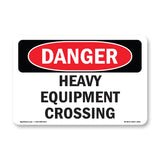 Heavy Equipment Crossing