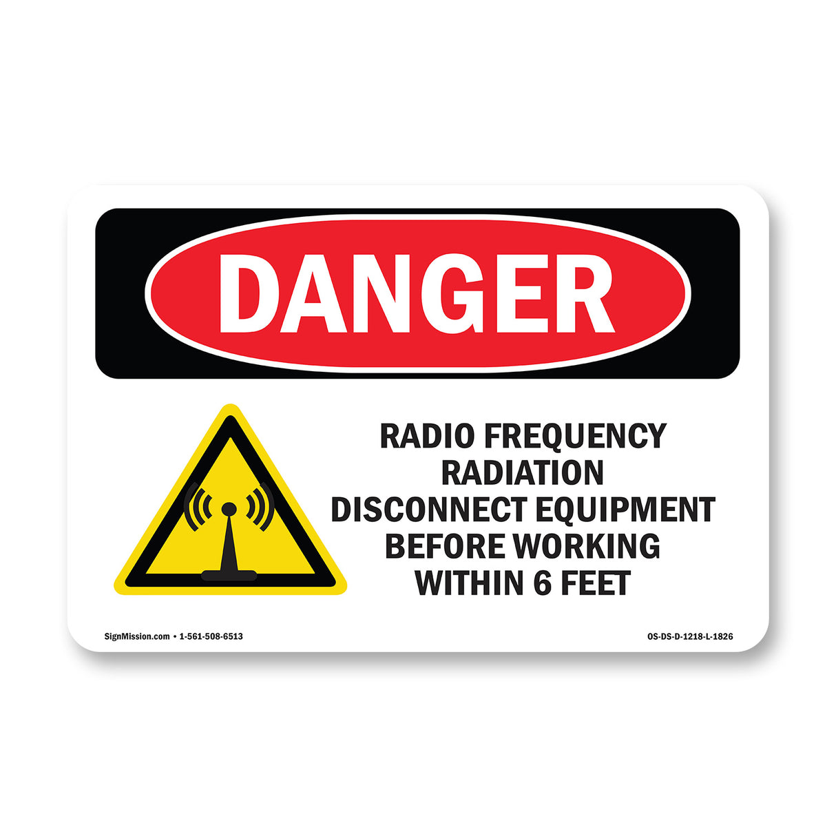 Radio Frequency Radiation Disconnect