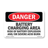 Portrait Battery Charging Area Risk Of Explosion
