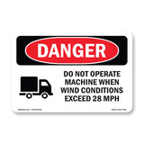 Do Not Operate Machine