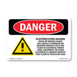 Electrocution Hazard Crane