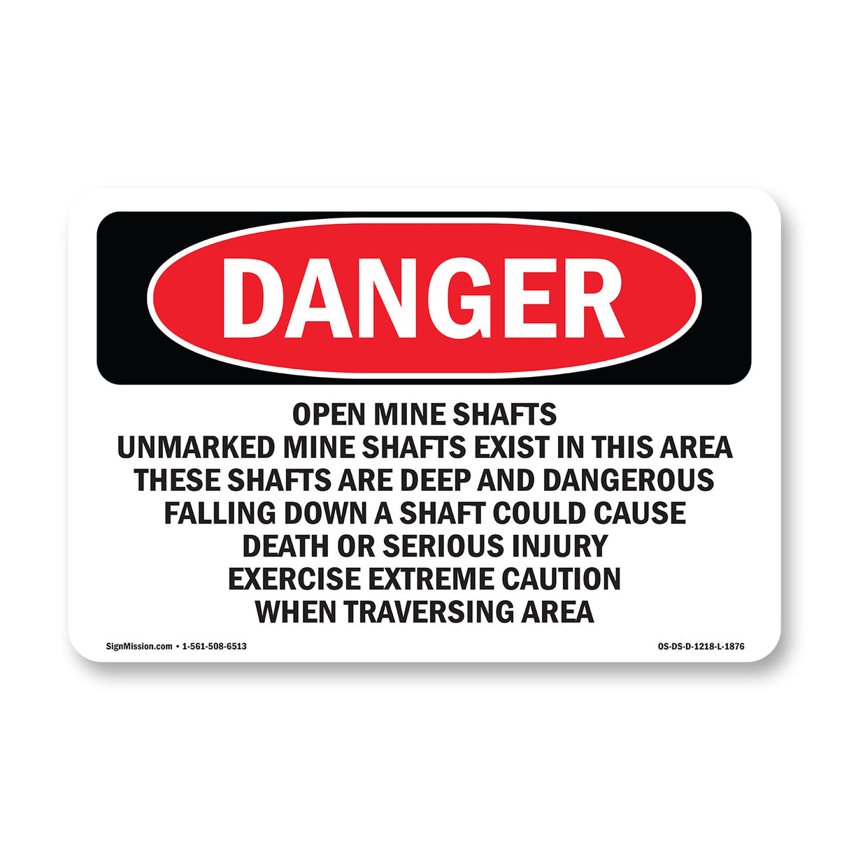 Open Mine Shafts Unmarked