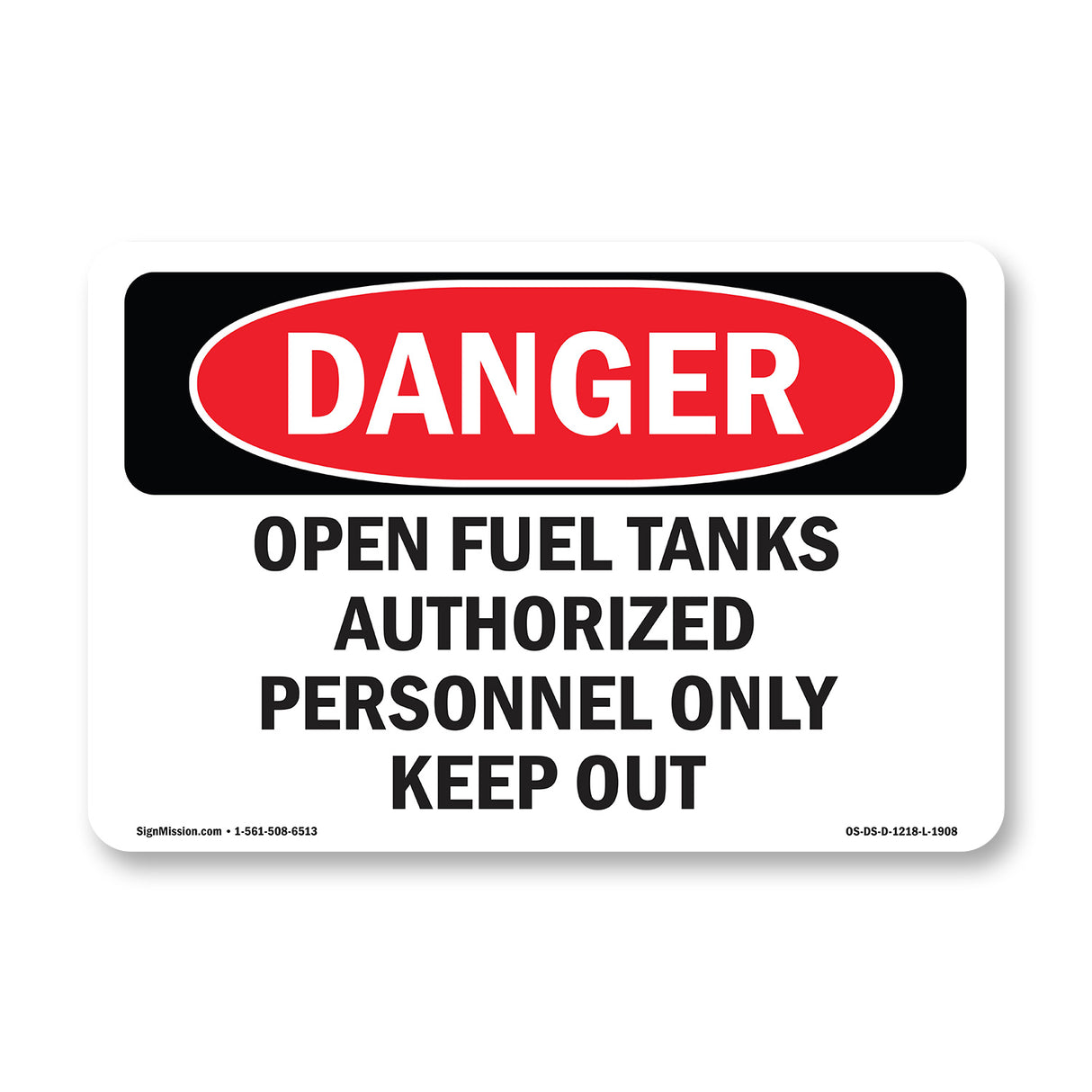 Open Fuel Tanks Authorized Personnel