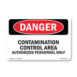 Contamination Control Area Authorized