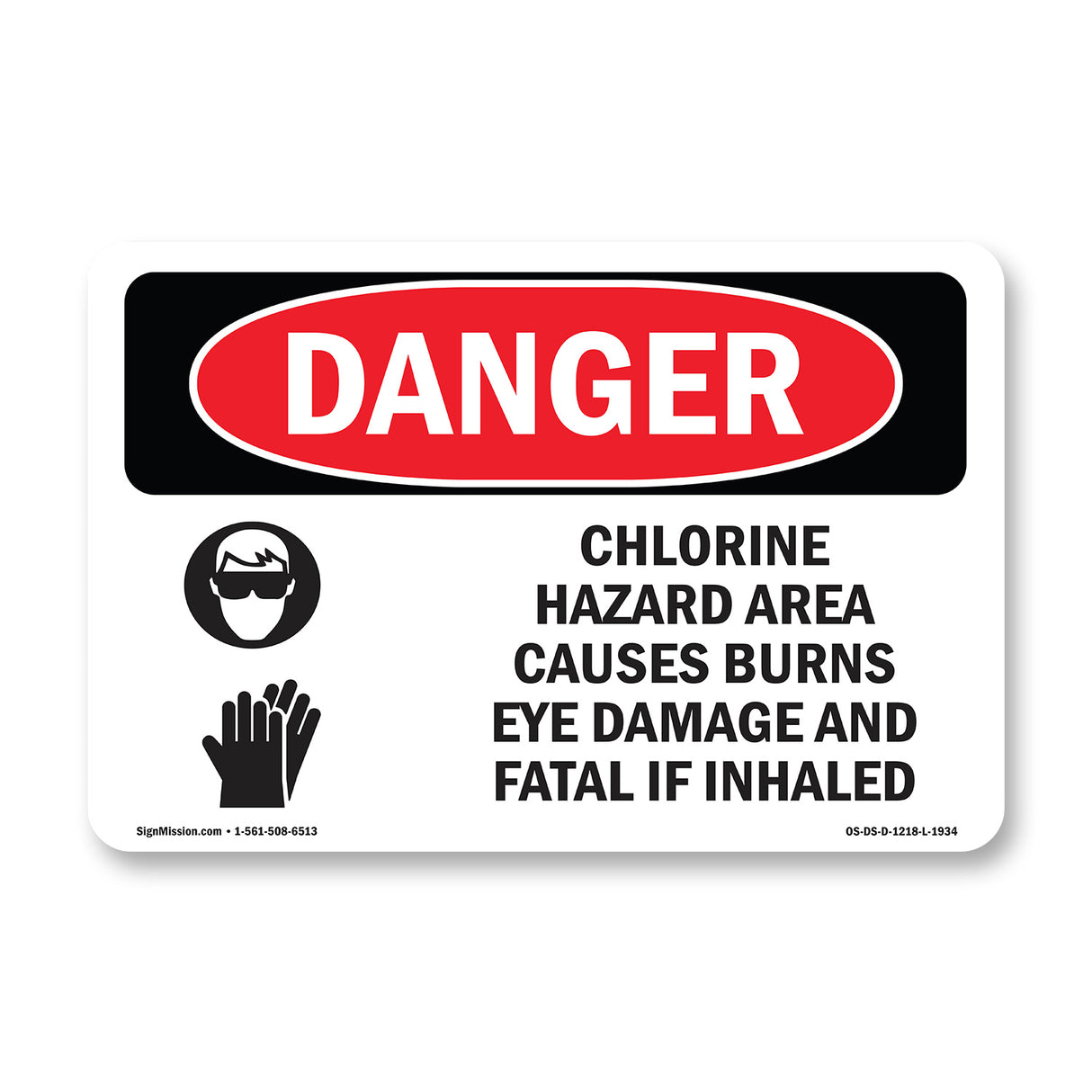 Portrait Chlorine Hazard