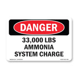33000 Lbs Ammonia System Charge