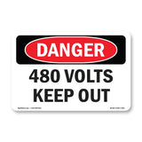 480 Volts Keep Out