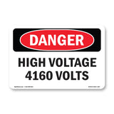 High Voltage 4160 Volts