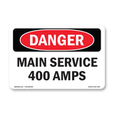 Main Service 400 Amps