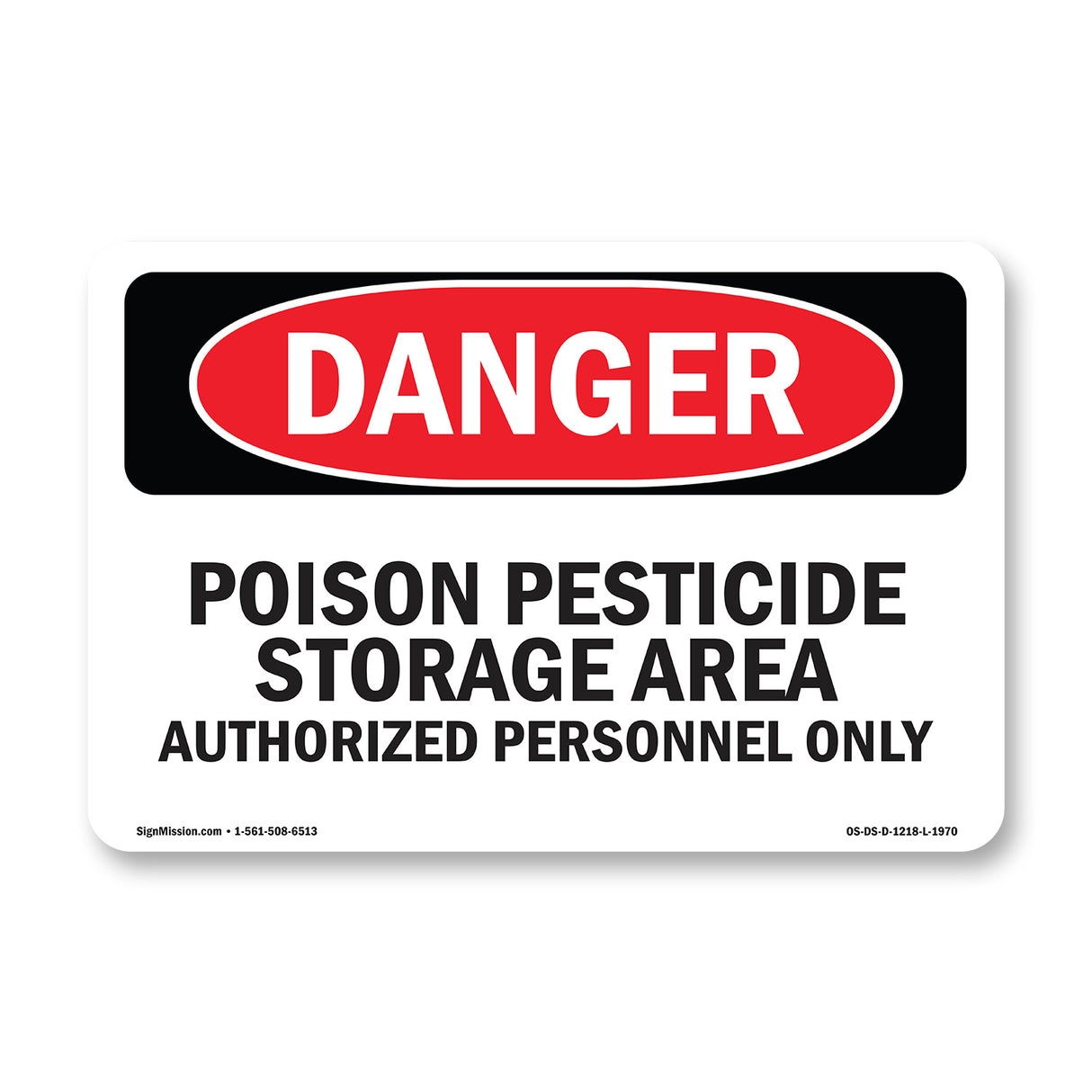 Poison Pesticide Storage Area