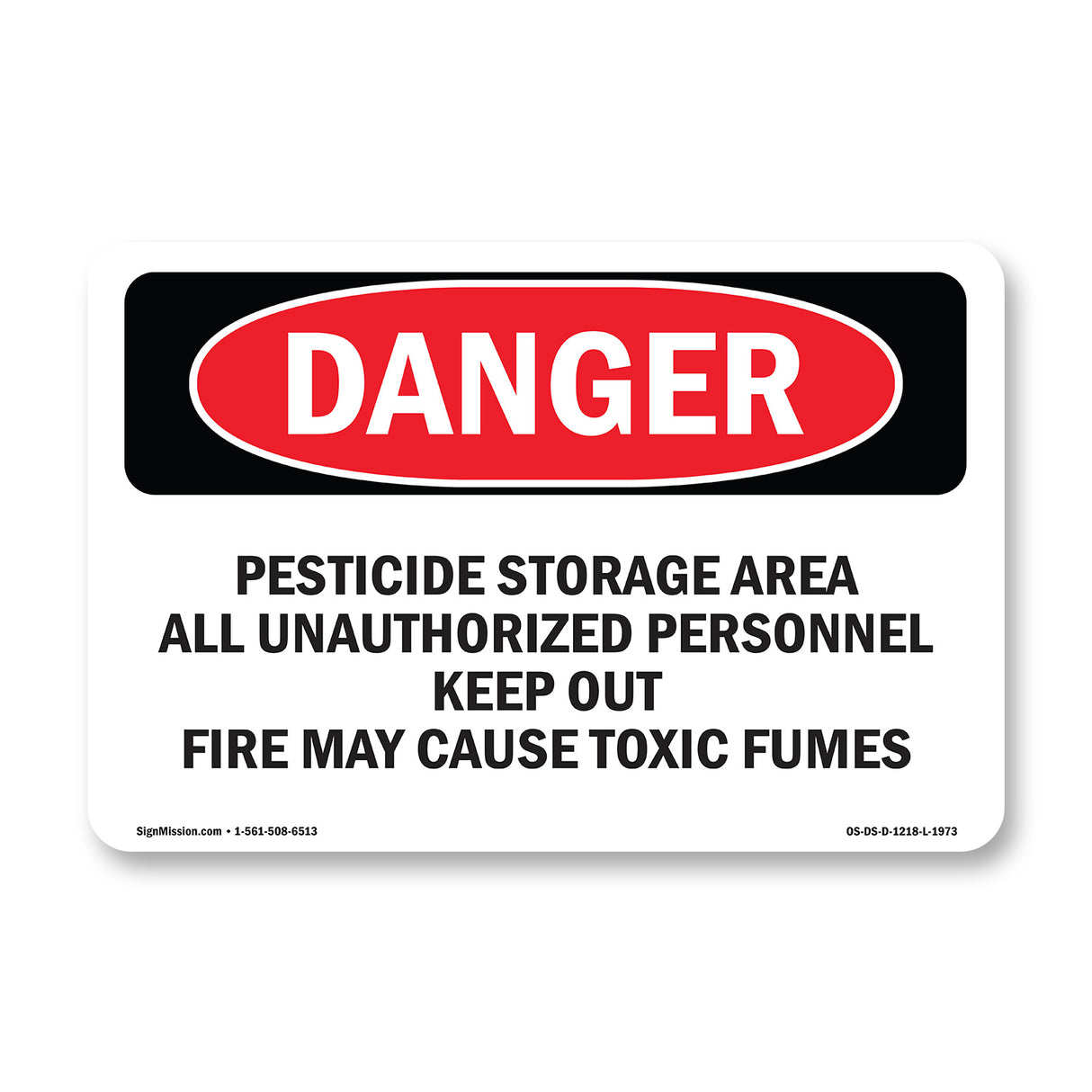 Pesticide Storage Area All Unauthorized