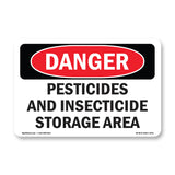 Pesticides And Insecticide Storage Area