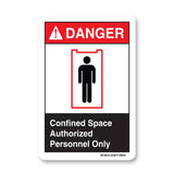 Confined Space Authorized Personnel Only