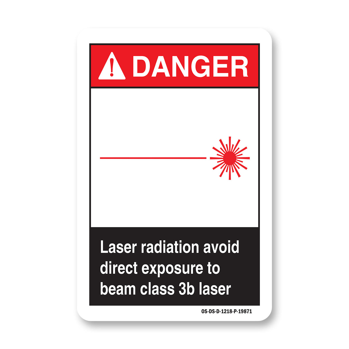 Laser Radiation Avoid Direct Exposure To Beam Class 3b Laser