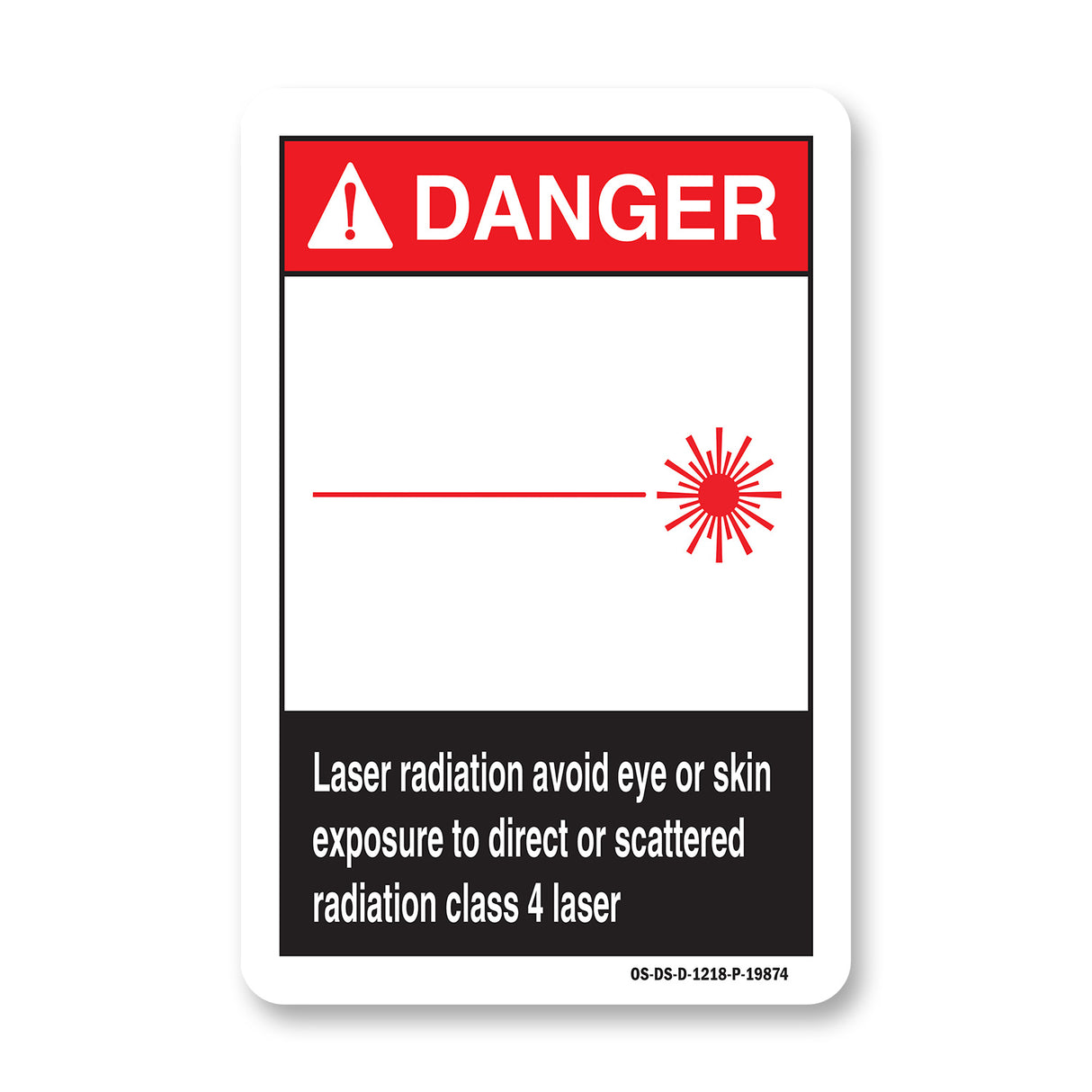 Laser Radiation Avoid Eye Or Skin Exposure To Direct