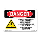 Hazardous Chemicals Avoid Vapors