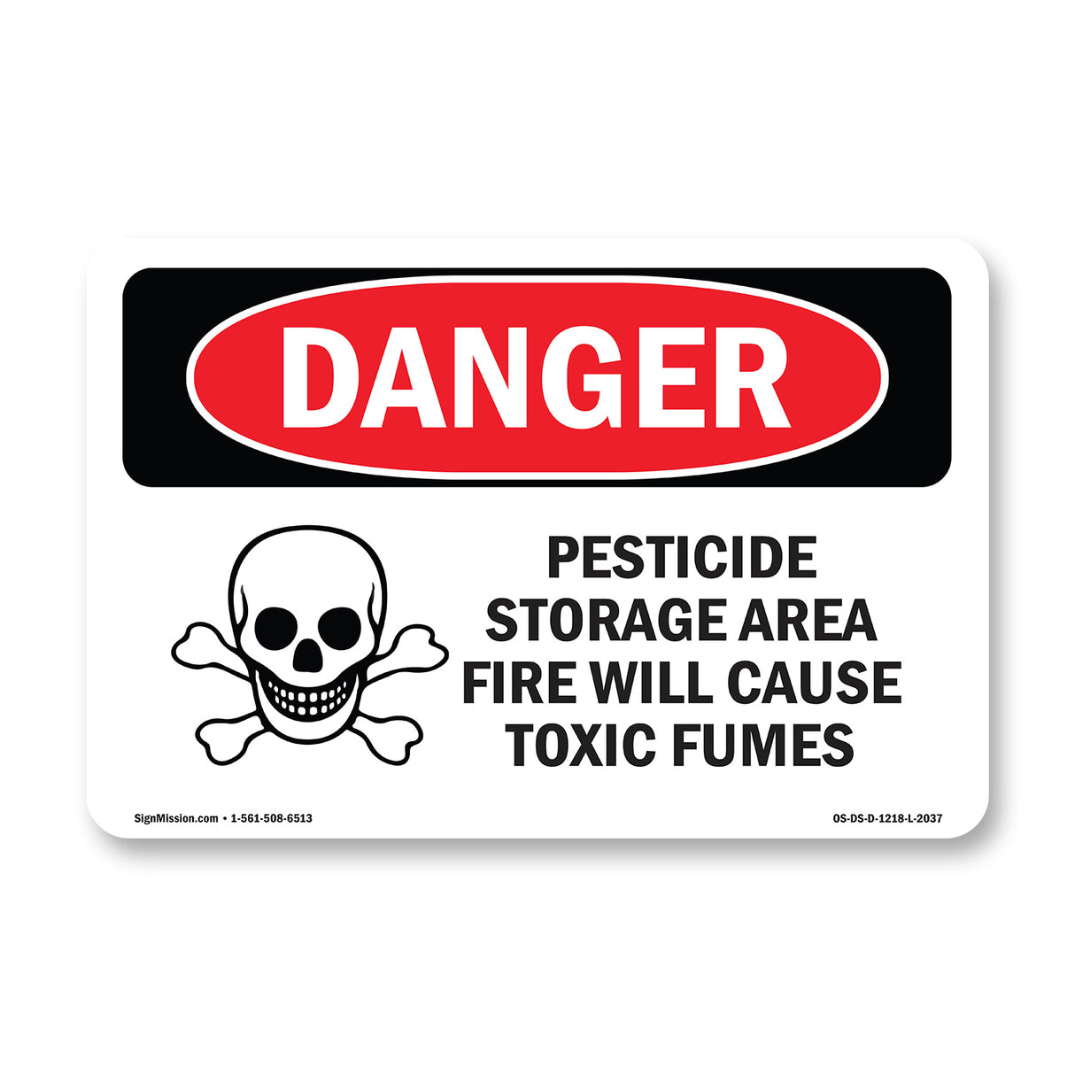 Pesticide Storage Fire Cause Toxic Fumes