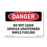 Do Not Leave Vehicle Unattended While