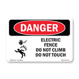 Electric Fence Do Not Climb