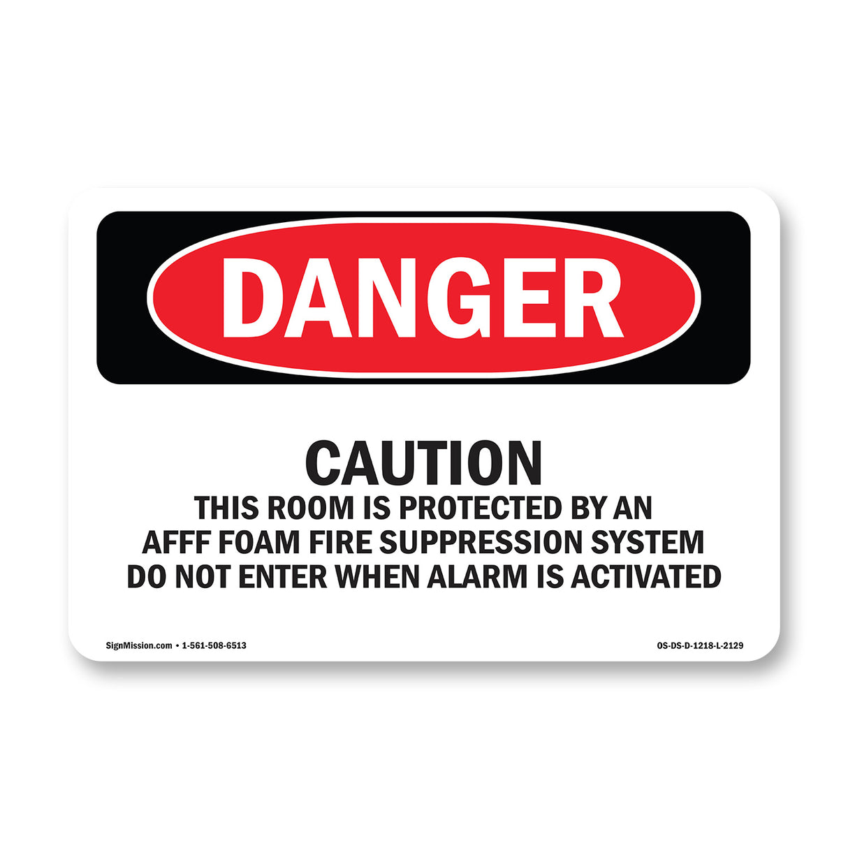 Caution This Room Is Protected By An Afff