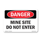Mine Site Do Not Enter