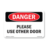 Please Use Other Door