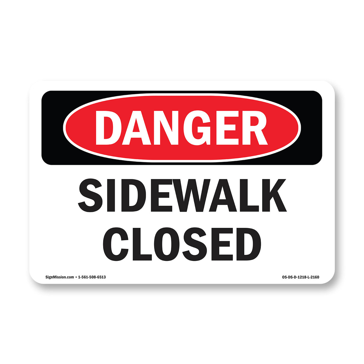 Sidewalk Closed