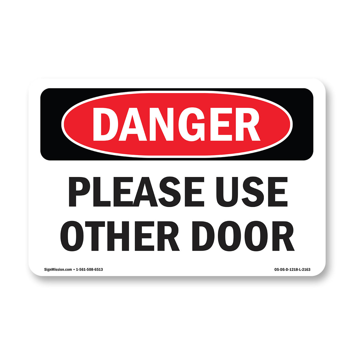 Portrait Please Use Other Door