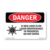 If Red Light Is On Laser