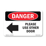 Please Use Other Door