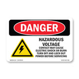 Hazardous Voltage Contact May