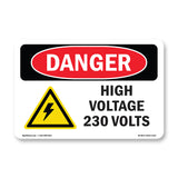 High Voltage 230 Volts