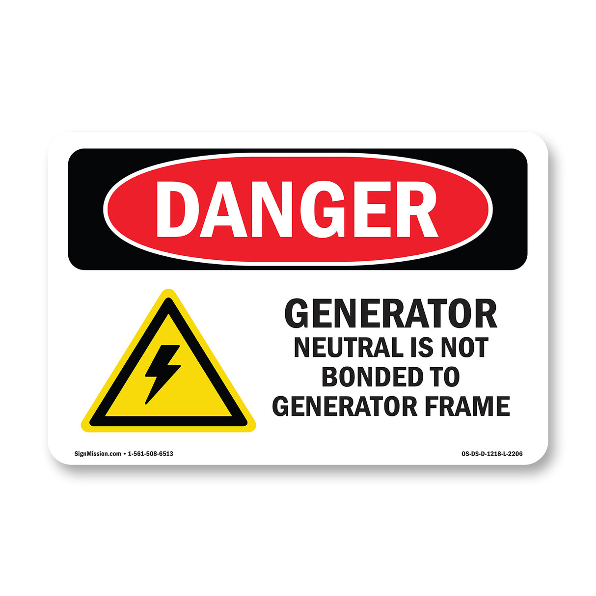Generator Neutral Is Not Bonded