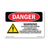 Warning Electrical Shock Hazard