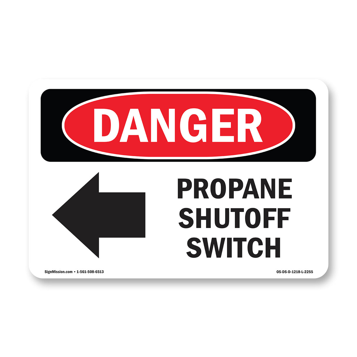 Propane Shutoff Switch [Left Arrow]