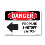 Propane Shutoff Switch [Left Arrow]