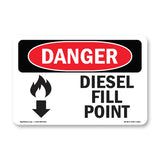 Diesel Fill Point [Down Arrow]