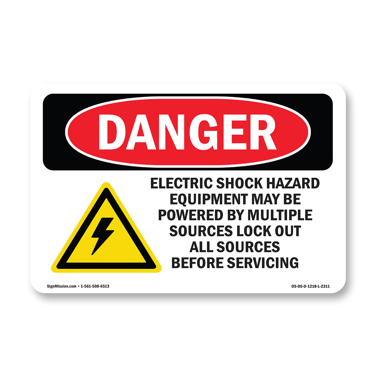 Electric Shock Hazard Equipment