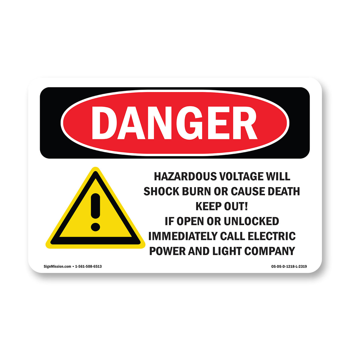 Hazardous Voltage Will Shock