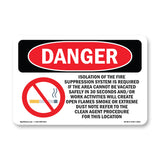 Isolation Of The Fire Suppression