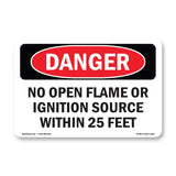 No Open Flame Or Ignition Source Within 25 Feet