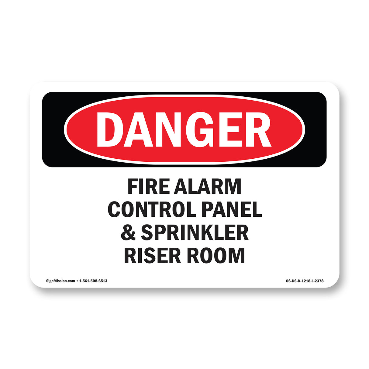 Fire Alarm Control Panel And Sprinkler Riser Room