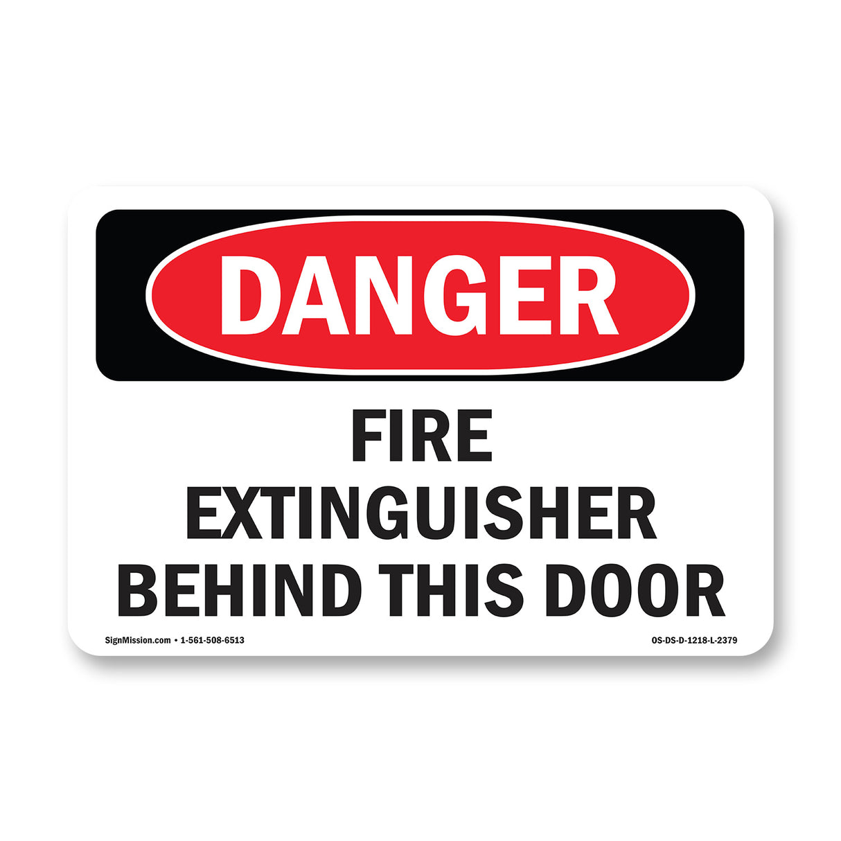 Fire Extinguisher Behind This Door